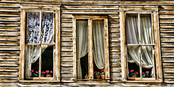 Windows of Lace of Annabelle's Place