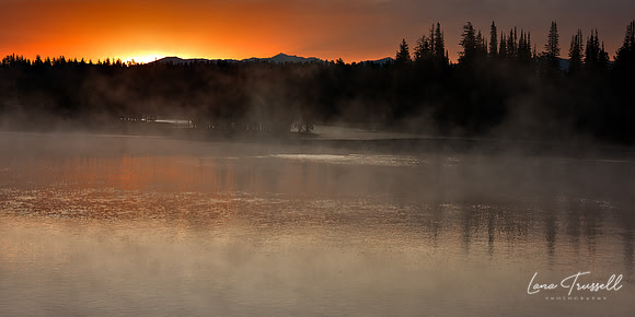 Glow Over The Yellowstone