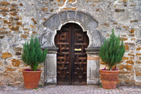 Mission Espada Doors