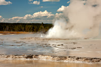 Great Fountain Geyser Eruption