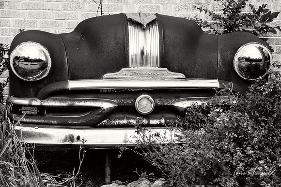 Pontiac Grill - Route 66 - BW