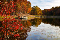 Autumn Reflections at Boley Lake