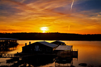 Golden Stillness at Pier 51