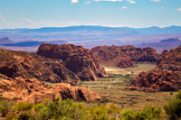 Snow Canyon In Spring