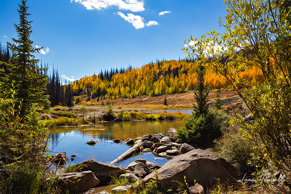 Autumn at Lower Mill Creek Pond