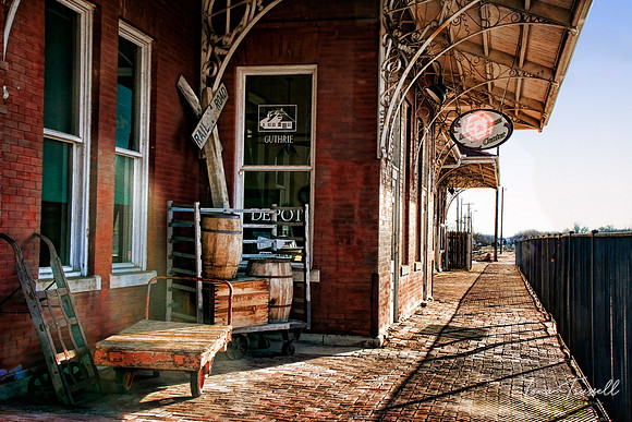 Santa Fe Depot of Guthrie