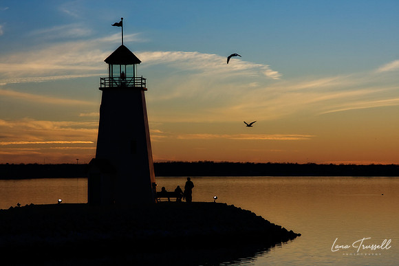 Winter Sunset at East Warf